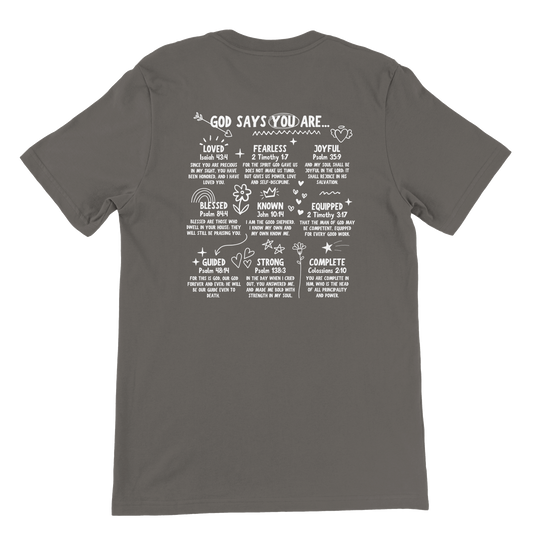 ''GOD SAYS'' T-SHIRT