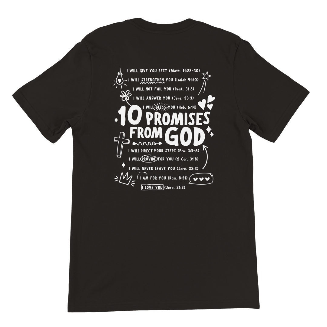 ''10 PROMISES FROM GOD'' T-SHIRT