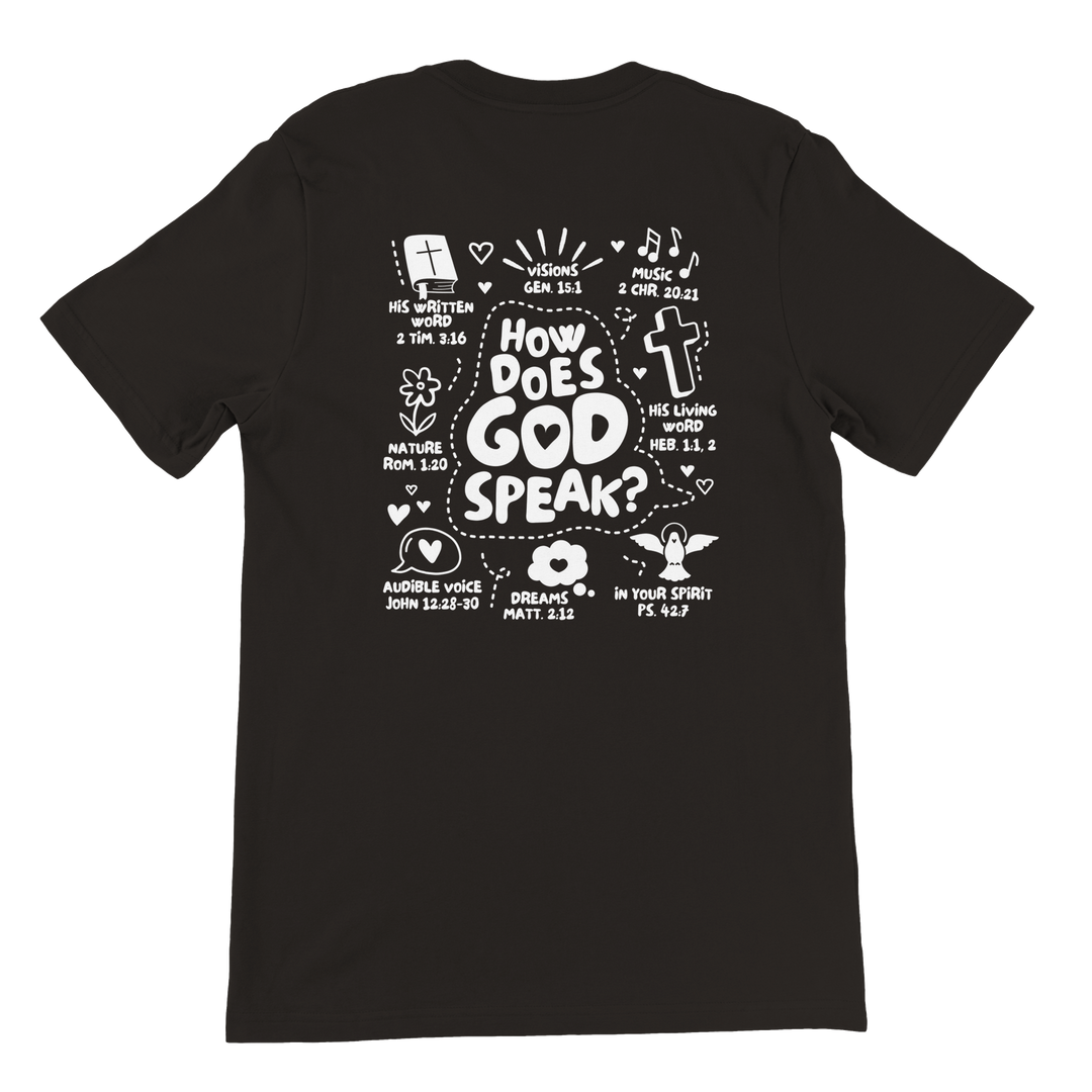 ''HOW GOD SPEAK'' T-SHIRT