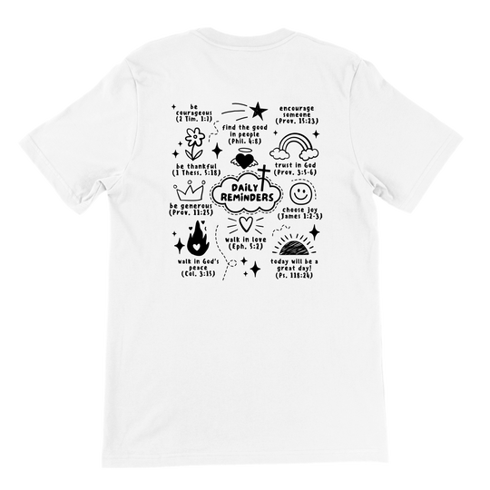 ''DAILY REMINDERS'' T-SHIRT