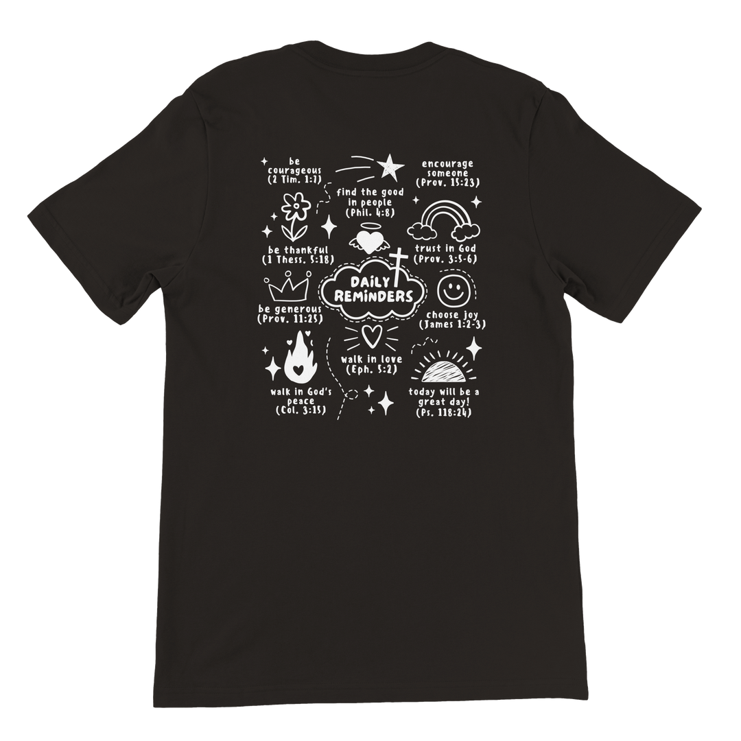 ''DAILY REMINDERS'' T-SHIRT