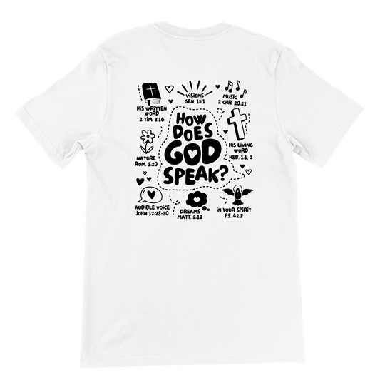 ''HOW GOD SPEAK'' T-SHIRT